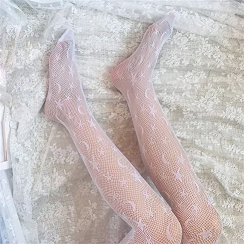 HeiBai Xiong Goth Fishnets Socks Punk Skull Tights Sheer Pantyhose Stockings For Women3