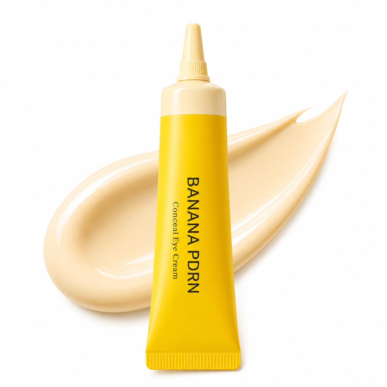 Lupure Banana PDRN Conceal Eye Cream – Hydrating Under Eye Concealer for Dark Circles, Color Correcting Cream with PDRN & Ectoin, Brightening, Lightweight, Non-Sticky Korean Skin Care, 0.52 oz 0.52 Ounce (Pack of 1)