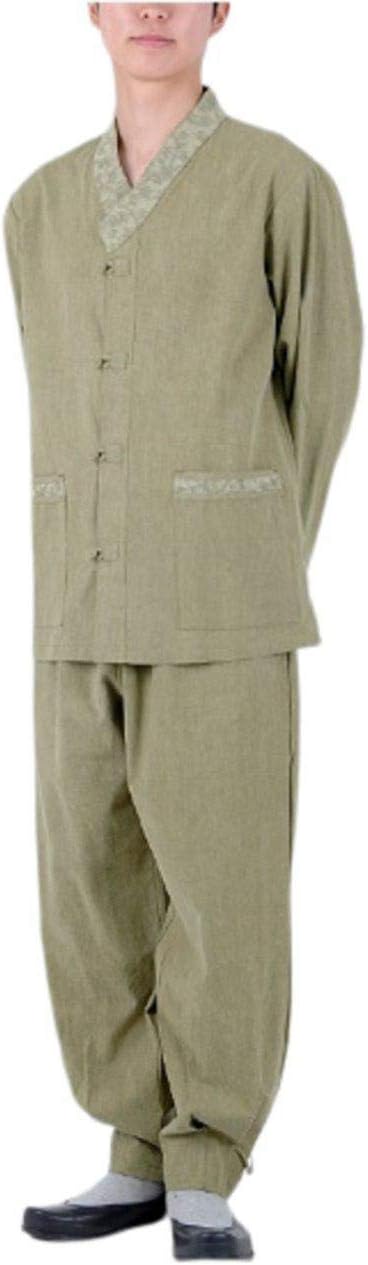 ZIJANGSABTS Hanbok JUNG KOOK and V Airport Fashion Clothes, Khaki, L