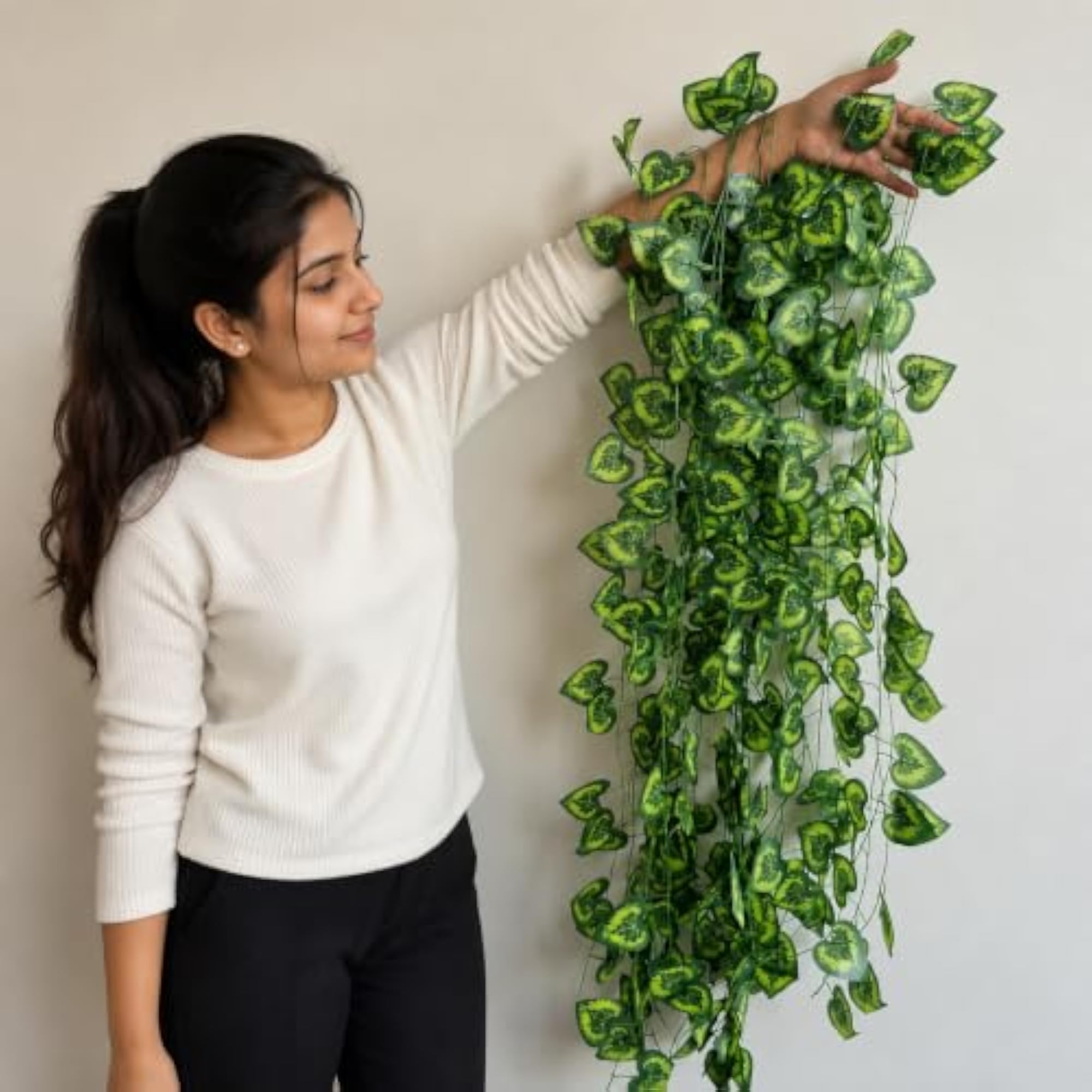 Artificial Money Plant Creeper Vine for Home Decor