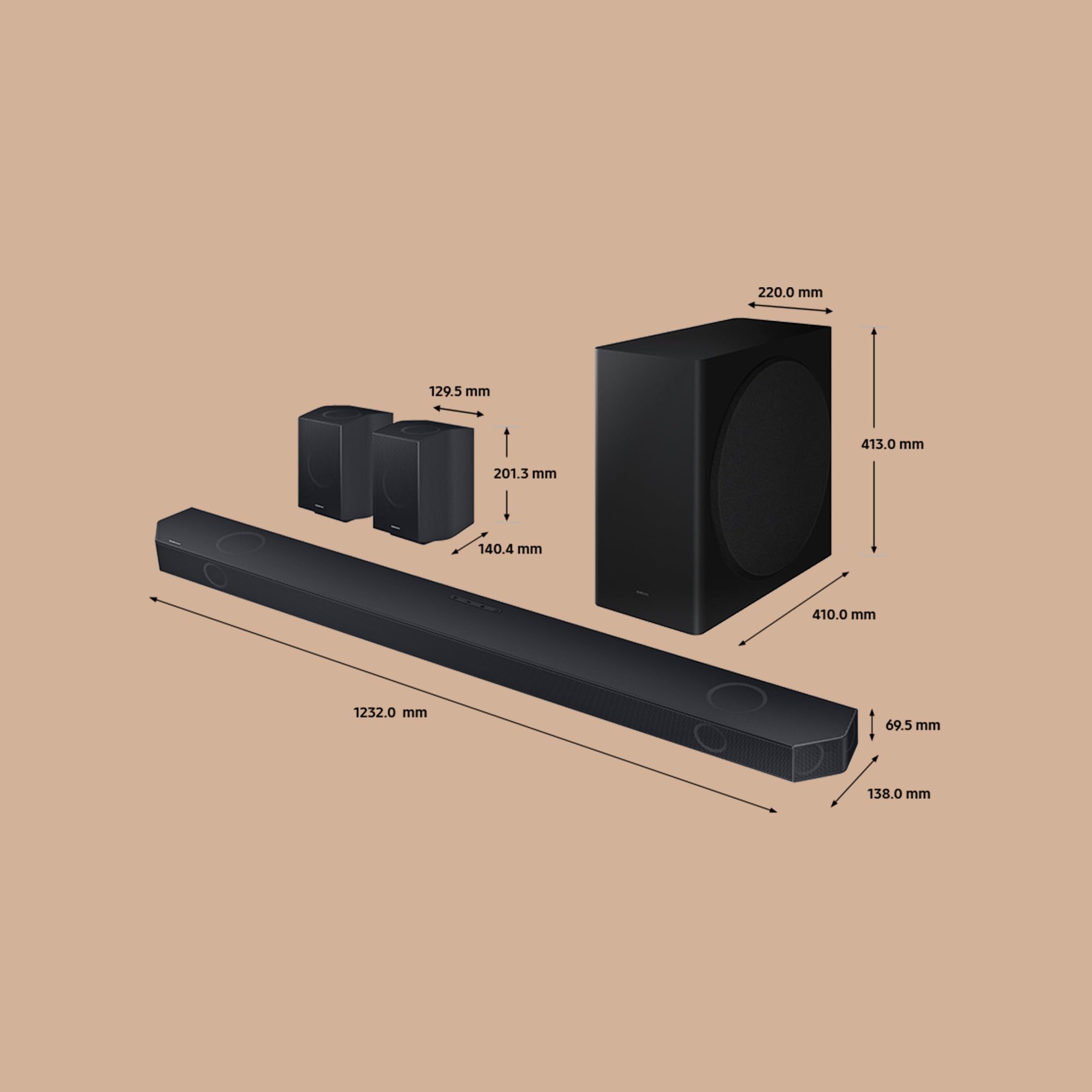 Samsung Barre de Son HW-Q990D/ZF