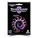 JINX Starcraft II: Heart of The Swarm Zerg Sticker, Purple, 2 Multi-Size Stickers