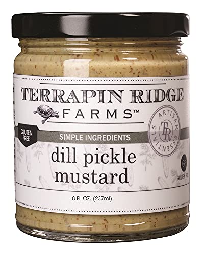 Terrapin Ridge Farms Dill Pickle Mustard Γ’β¬β One 8 Ounce Jar Terrapin Ridge Farms Dill Pickle Mustard Γ’β¬β One 8 Ounce Jar