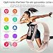 Zeacool Fitness Tracker Smartwatch Herren Damen, IP68 Wasserdicht Fitnessuhr, Aktivitätstracker mit 24h Herzfrequenz, Schlaf, Blutdruck Monitor Schrittzähler Uhr Sportuhr für iOS Android (Rosa)