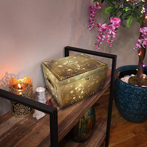 Image of Cross Cremation Urns for Human Ashes Adult Male Chest Urns for Ashes
