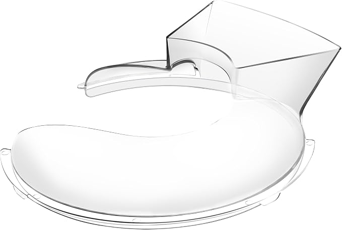 Pouring Shield for Kitchenaid 5.5 Quart, Splash Guard for Kitchenaid 5.5-8 Quart Bowl-Lift Stand Mixer, Pouring shield for kitchenaid 6 Quart Accessories Three-year Free Replacement
