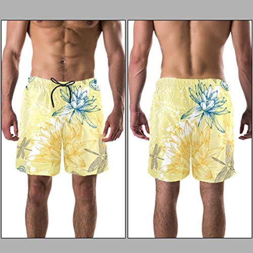 Maillots de bain hommes JDEZ papillon finitions soignées et séchage rapide - 3