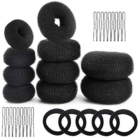 GOLRISEN Donut Hair Bun Maker Set Cover