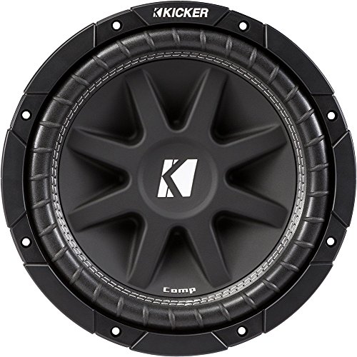 KICKER Comp 10-inch (25cm) Subwoofer, 4-Ohm, RoHS Compliant