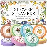 Qivatex Geschenke für Frauen: Badebomben Aromatherapie 8 Stück
