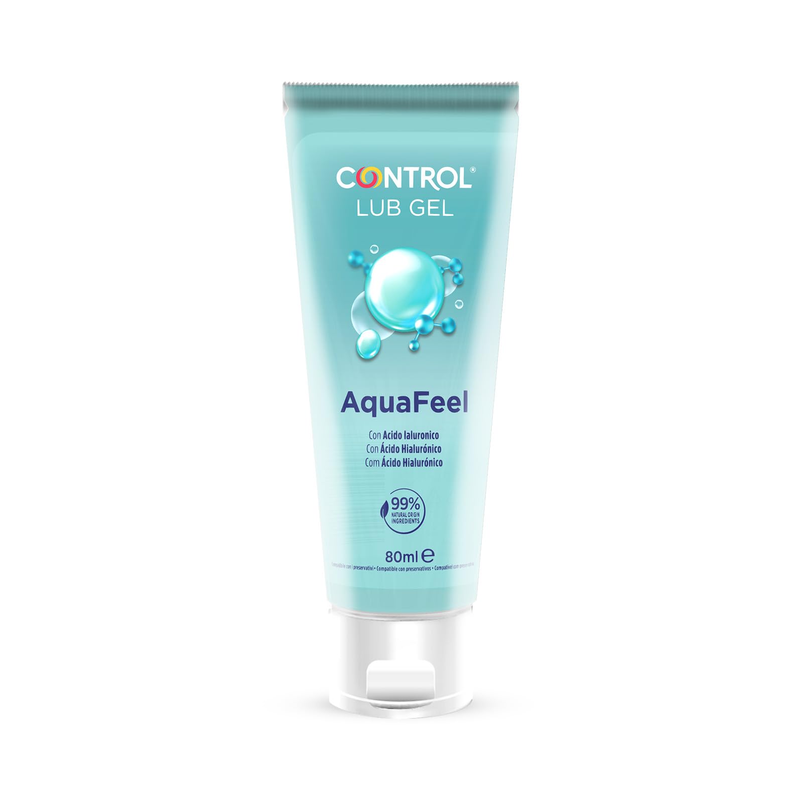 CONTROL Aqua Feel Gel Lubricante a Base de Agua con cido Hialurnico 80 ml : Amazon.es: Salud y cuidado personal CONTROL Aqua Feel Gel Lubricante a Base de Agua con cido Hialurnico 80 ml : Amazon.es: Salud y cuidado personal