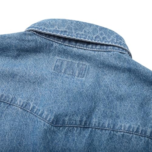 Vintage Wash Pearl Snap Reagan by Seager Co. 5