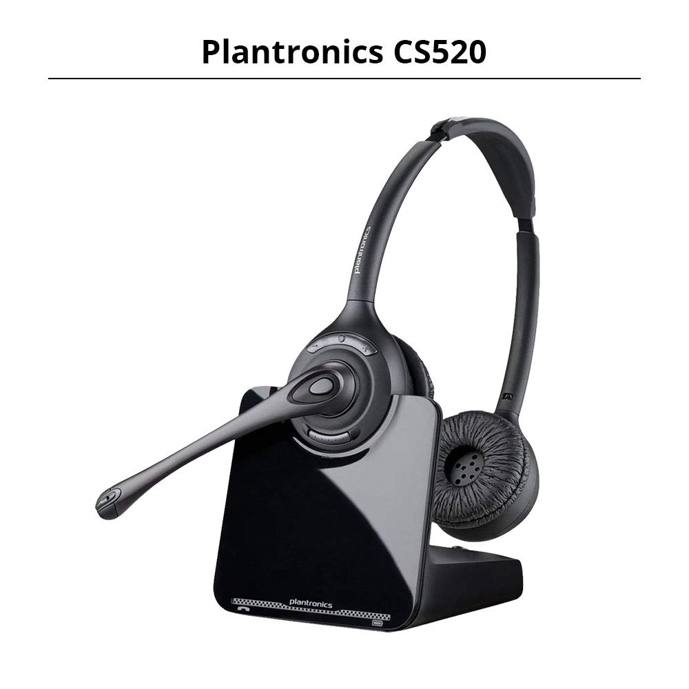 Amazon.com: Plantronics CS520 Binaural Wireless Headset System