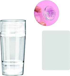 ال اكسيانغن ختم اظافر شفاف من السيليكون مع قطعة واحدة الاظافر اس سي مجموعة فن لتصاميم بنفسك