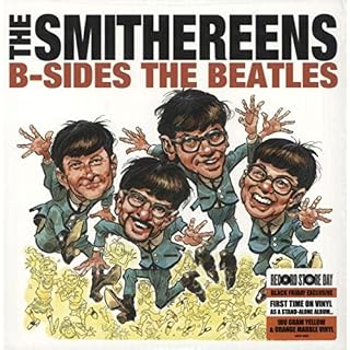 B-Sides: The Beatles Orange With Red Marble - Les Beatles, Paul McCartney, John Lennon, RIngo Starr, George Harrison