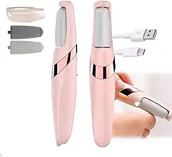 Lixador Elétrico Premium Para Pés Removedor de Calos Recarregável USB Portátil 2 Velocidades Spa Caseiro Pés Macios