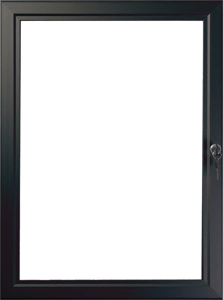 Signware Black Lockable Poster Case Outdoor Display Frame 11 Sizes (20" x 30")