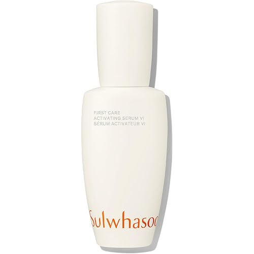 Sulwhasoo First Care Activating Serum - Skin Barrier Strengthening Anti-Aging Face Serum, Visibly Plumps & Hydrates, Reduces Visible Fine Line & Wrinkles, Vitamin C, Korean Skincare