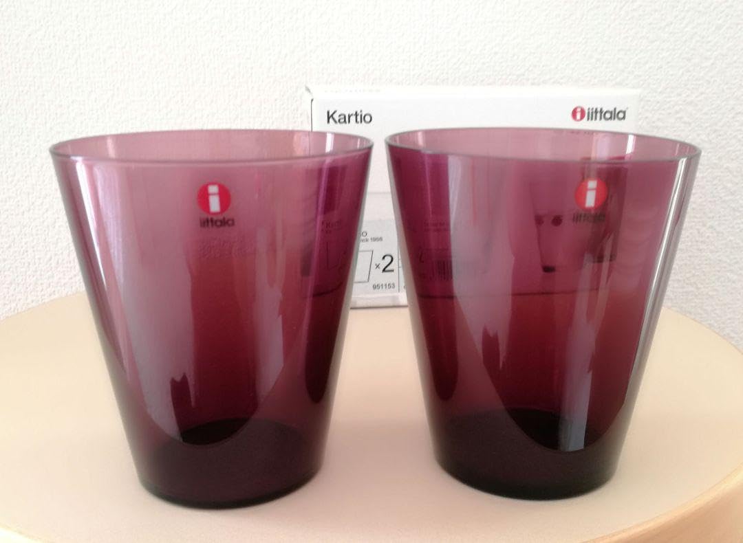 廃盤 イッタラ iittala カルティオ マウスブロー レッド 34cl