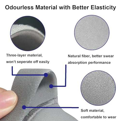LALASTAR 2-Pack F30 CPAP Mask Headgear Strap Replacement, CPAP Headgear Compatible with Airfit F30, Adjustable Headband, with 4 Clips, Standard Size