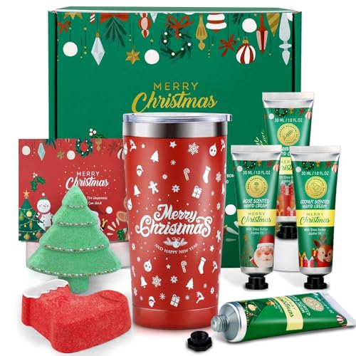 Christmas Gifts Set for Women - Ideas Relaxing Spa Gift Christmas Basket Gift Set for Women