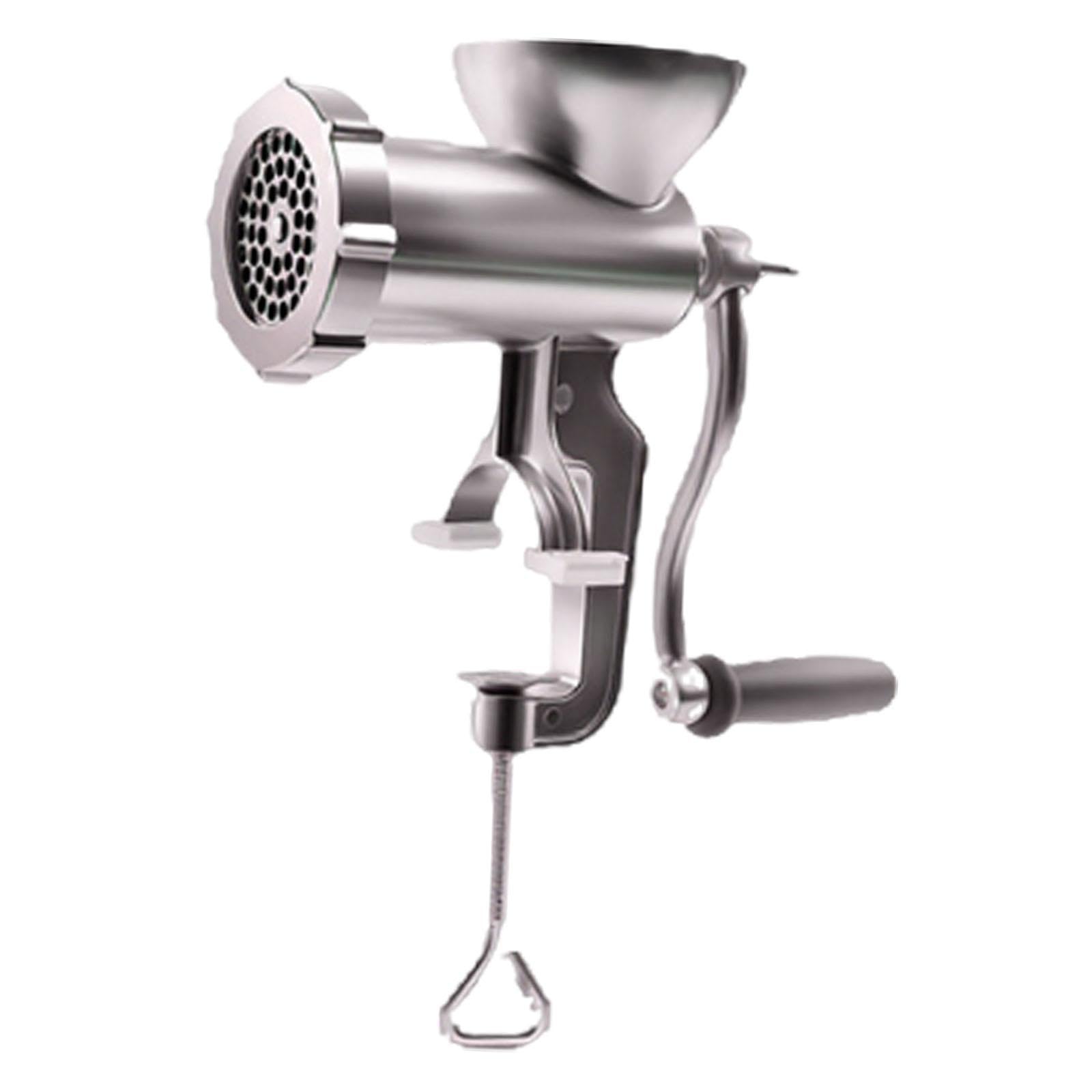 Meat Grinding Machine Sturdy Ergonomic Handle H | Meat Grinding Machine Sturdy Ergonomic Handle Hand Crank Mincer 24cm Aluminum Alloy-picture-19