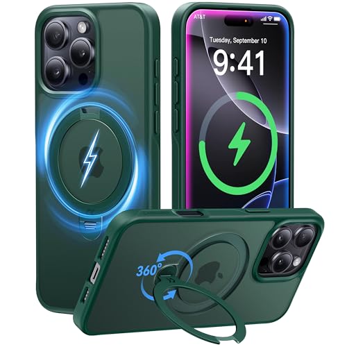 CASEKOO iPhone 15 Pro 黄変防止 耐衝撃 リング付き Amazon.co.jp: 【2025最高傑作&定点360度回転】CASEKOO iPhone