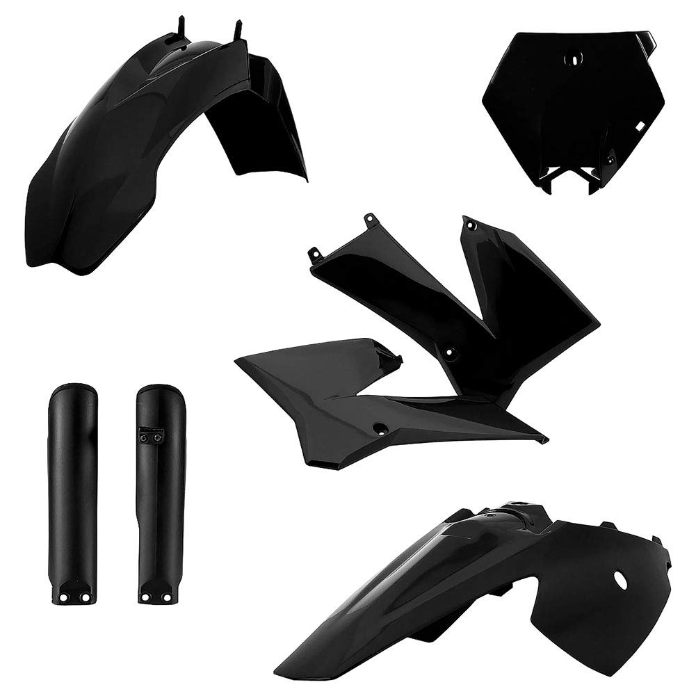 Amazon.com: Acerbis Full Plastic Kit Black for KTM 85 SX 2003-2012