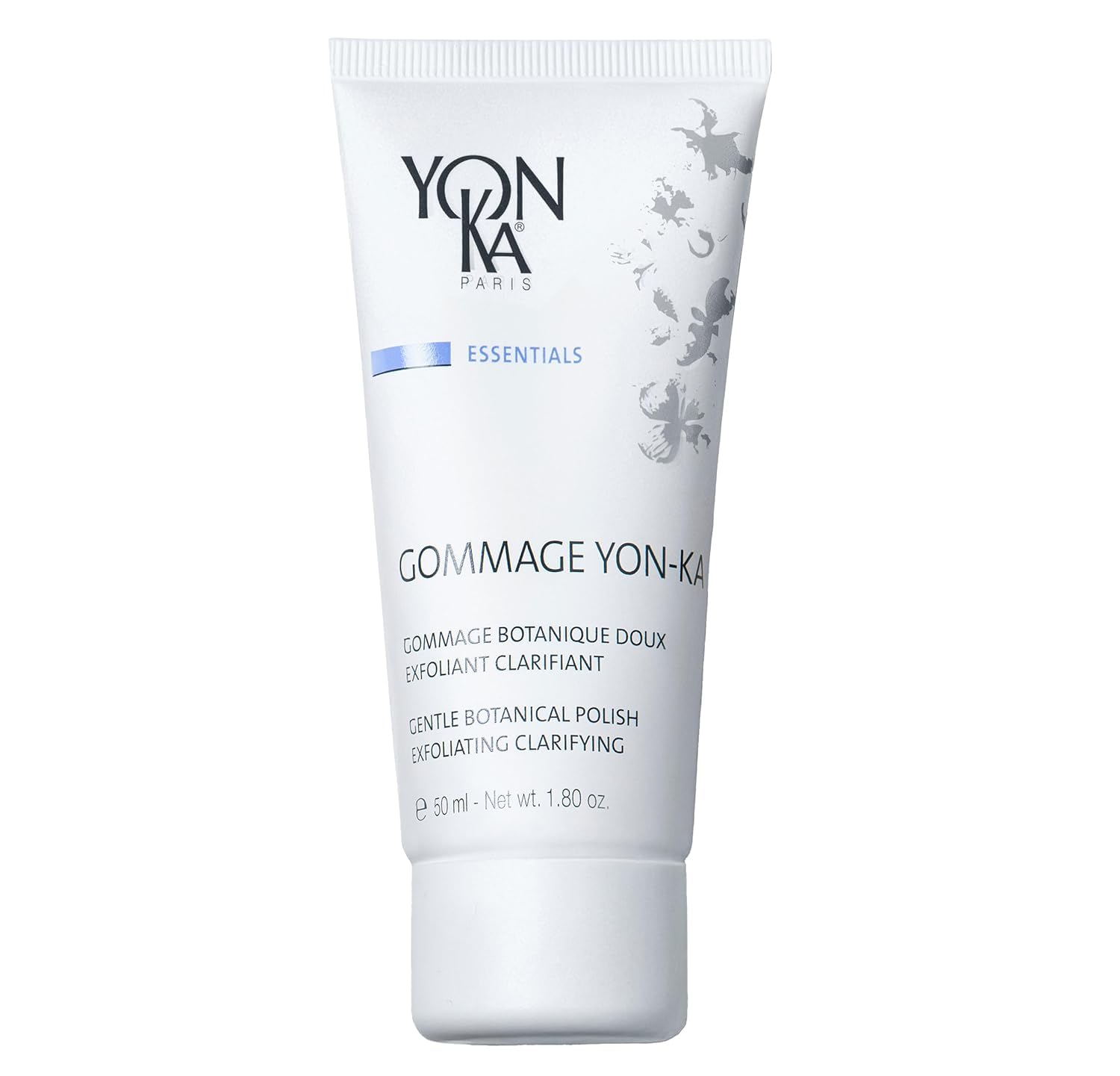 Gentle Botanical Facial Scrub Yonka 50ml | Exfoliates, Purifies, Tighten Pores, Lightens | Grain-Free Texture, Perfect for Sensitive Skins | Dermatologically Proven Results ! 94% Natural Origin