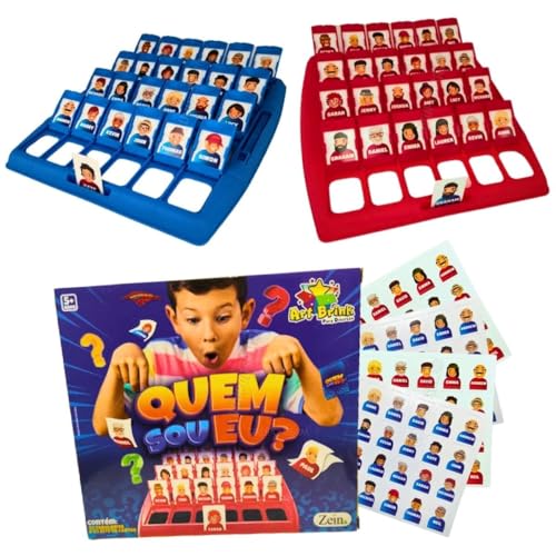 Jogo Quem Sou Eu Cara A Criança Infantil Brinquedo Jogos De Mesa e Tabuleiro Para Menino e Menina 5