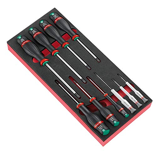 Facom MODM.AT6 Modules de 10 TOURNEVIS PROTWIST® en plateau mousse - 900g