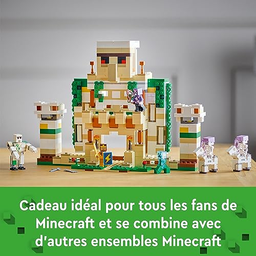 LEGO Minecraft La forteresse du golem de fer 21250 - vue 9