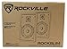 Rockville RockSlim Pair Black 5.25