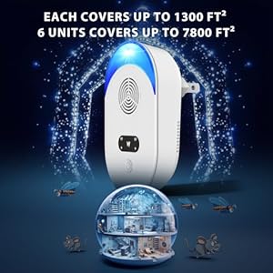Ultrasonic Pest  Mouse Repeller 6 Packs 2024 Ugraded Indoor Pest Control Ultrasonic Pest Repellent Indoor Pest Control for Home Kitchen Office Hotel Warehouse  Cucciolini Doodles Ultrasonic pest  mouse repeller 6 packs 2024 ugraded indoor pest control ultrasonic pest repellent indoor pest control for home kitchen office hotel warehouse   cucciolini doodles
