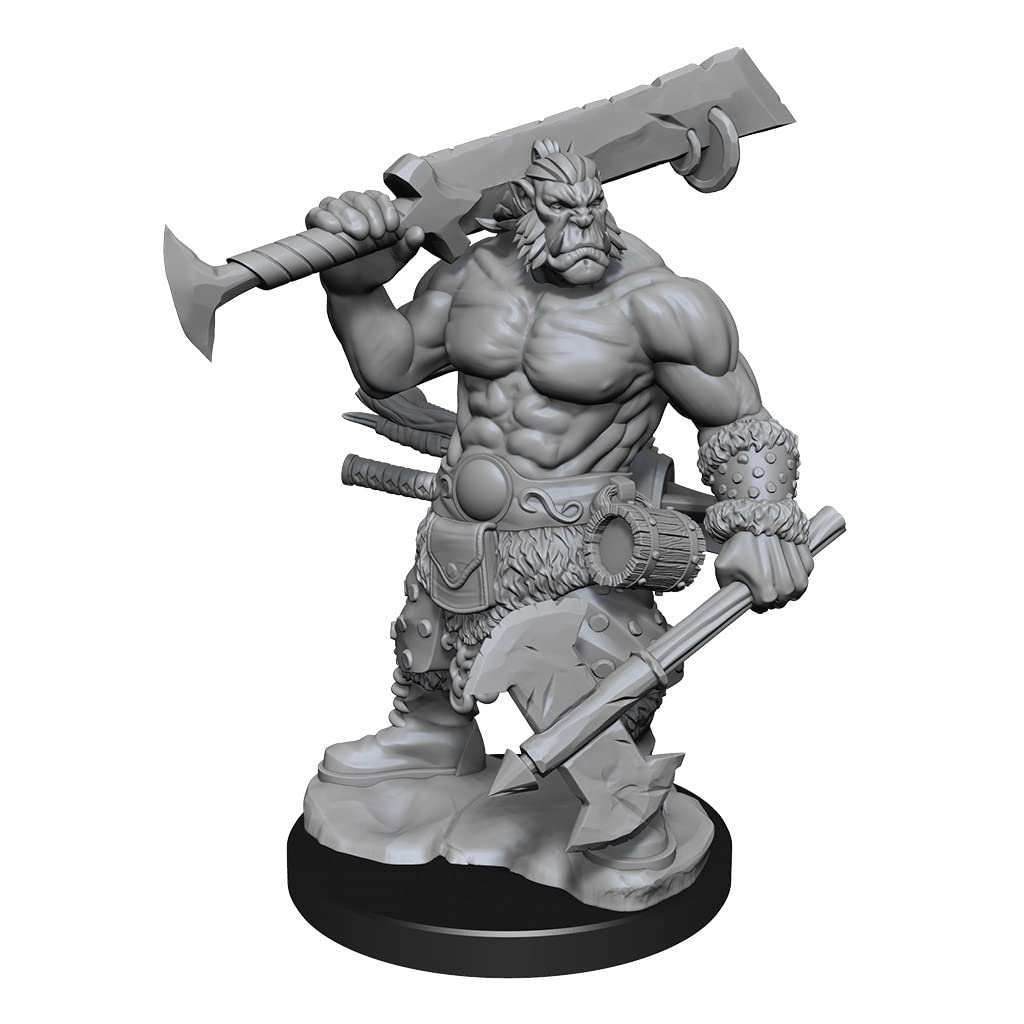 WizKids D & D Frameworks W1: Orc Barbarian Male Miniature