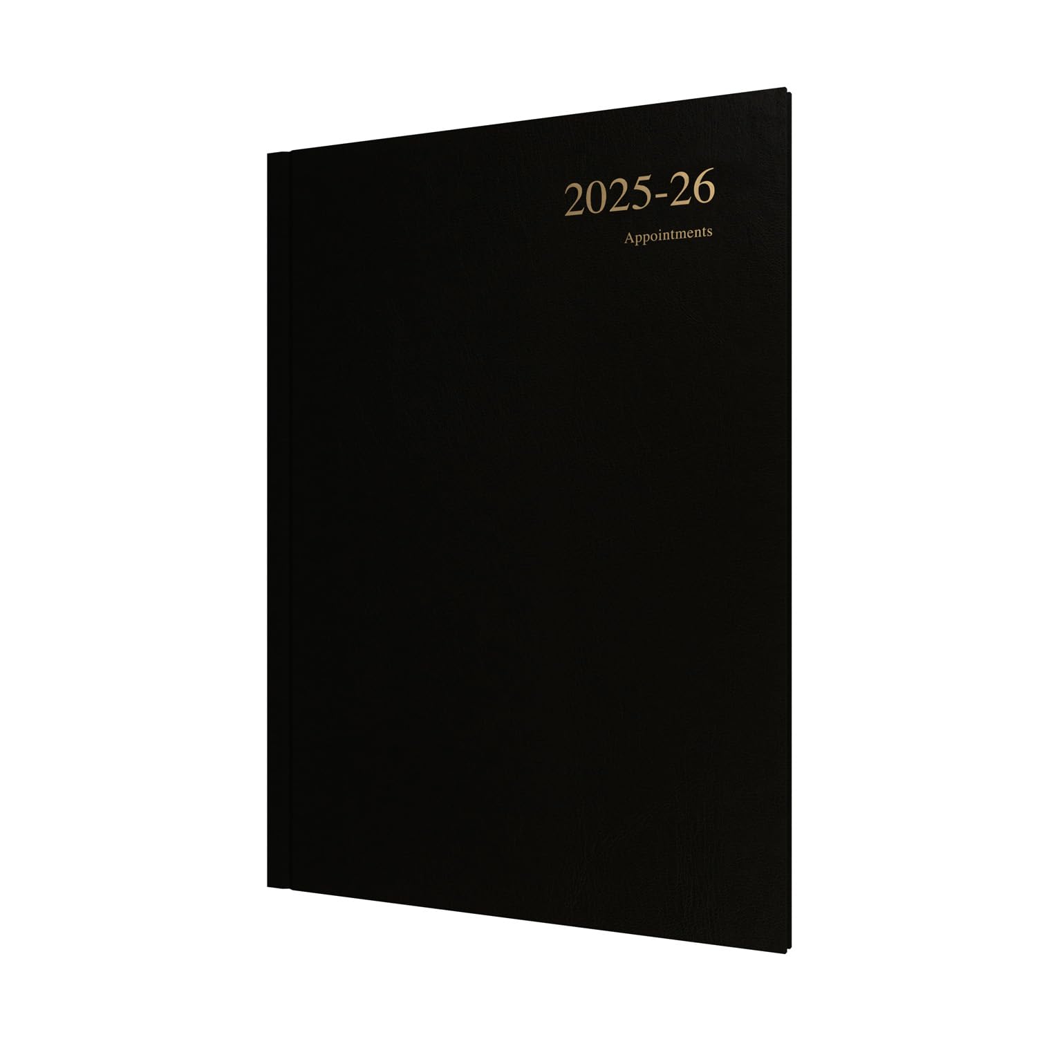 Collins 'Essentials' 12 Month Mid/Academic Year Planner, July 2025-July 2026 - ESSA43M.99-2526 - Week-to-View Appointments Diary, A4 Hard Cover, Black