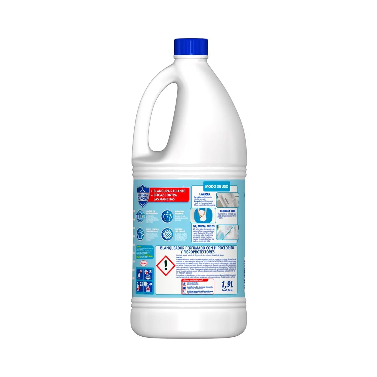 Milde Bleiche mit natürlichen Salzen 1,9 l 2er-Pack