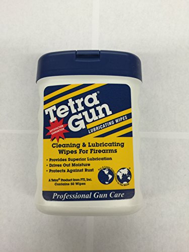 Tetra Gun Lubricating Wipes 50ct