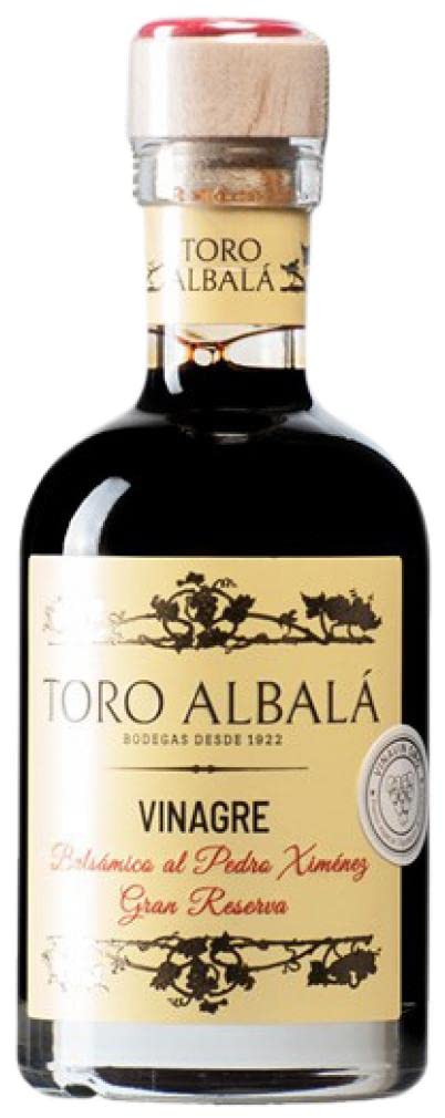 6 × Vinagre Toro Albalá Pedro Ximénez (Caja de 6 Botellines de 20 cl)