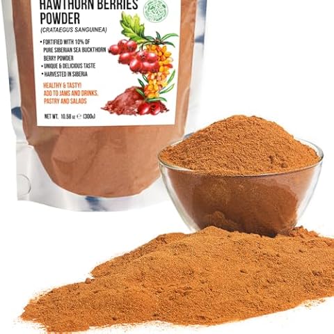 Ground Siberian Hawthorn Flour Herbal Powder Cover