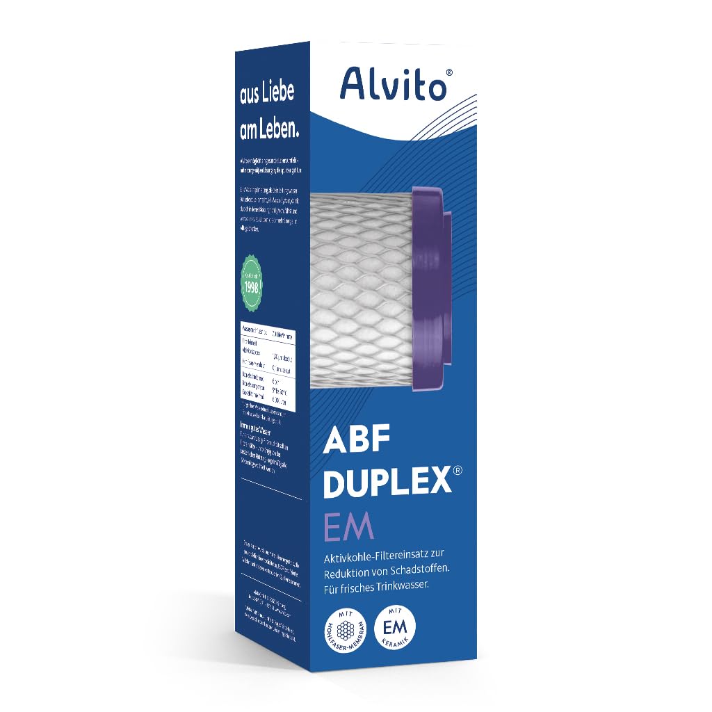 Alvito ABF Duplex EM Filterkartusche - Aktivkohlefilter