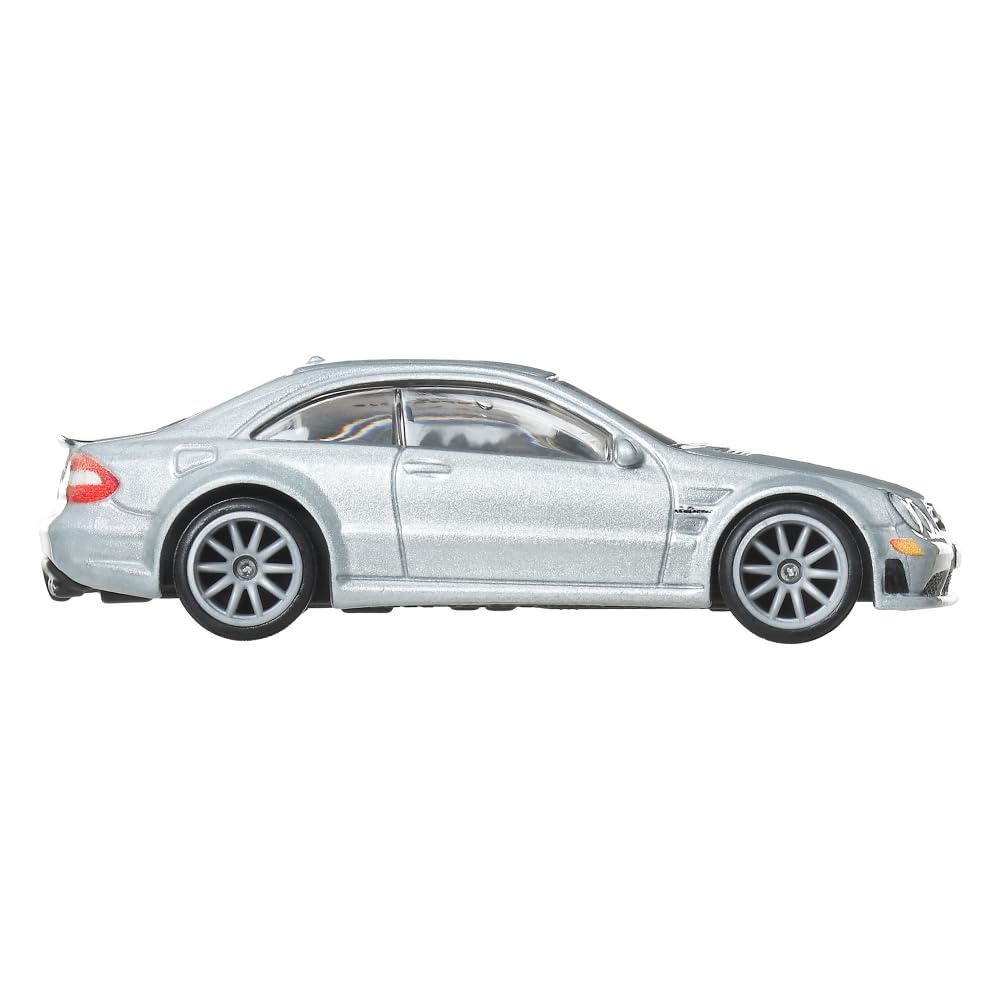 Hot Wheels Premium Boulevard Cars Mercedes-Benz 2008 CLK 63 AMG Modellino Auto - Scala 1:64 - Lunghezza 7 cm - GJT68 - Boulevard Serie 126
