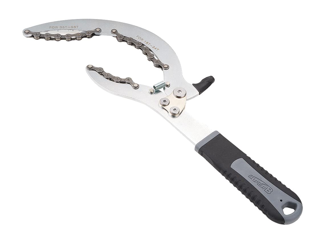 Outil fouet a chaine/pince super b tb-fw55 compatible e bike/vae (premium)