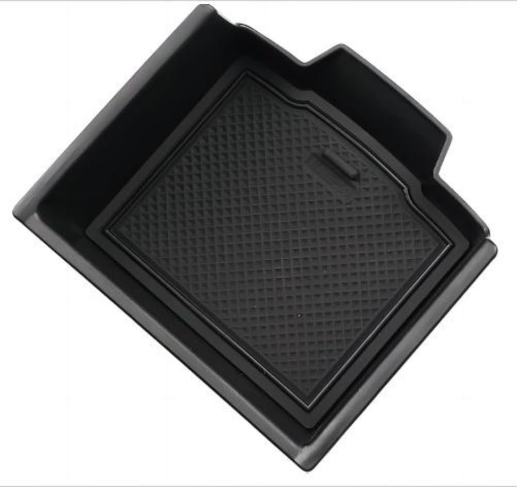 Organizador de reposabrazos compatible con Renault Symbioz 2024-2025 2026, caja de consola central con alfombrilla antideslizante, bandeja de consola central