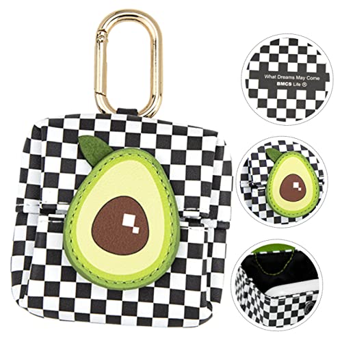 Fruit Design Mini Wallet Earplug Case for Earbuds Change Purse Birthday for Girls Coin Purse for Boys and Girls4