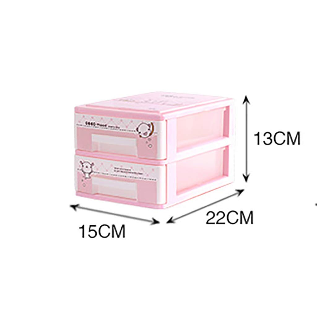 Organizer Cassetti Scrivania Ciieeo - Portaoggetti Con 4 Cassetti In Plastica