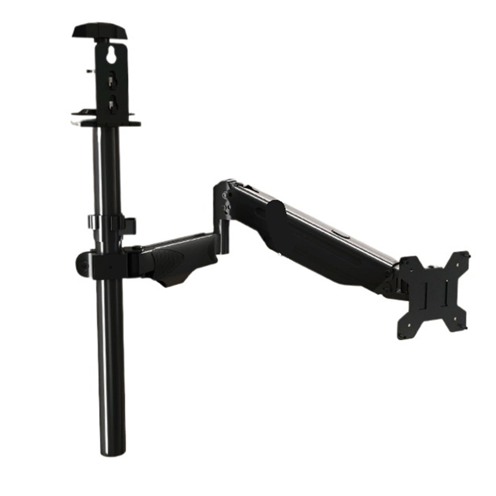 IKPGBZXM Inverted monitor stand lifting and rotating robotic arm(40CM round tube)