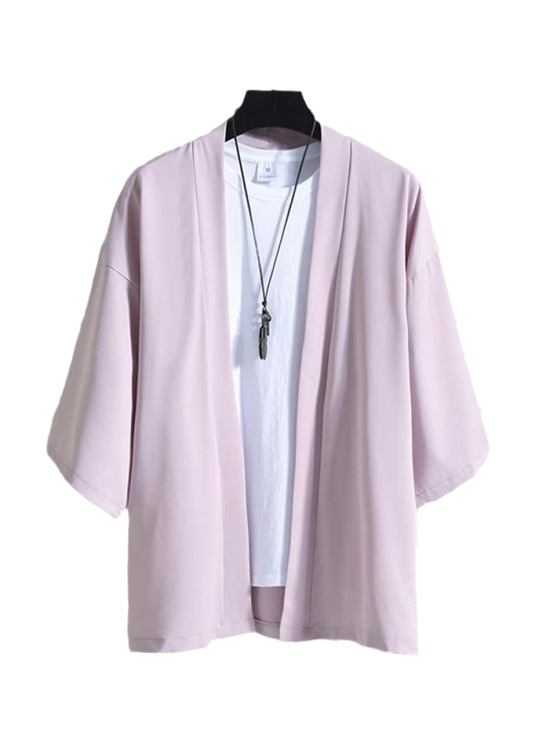 Cardigan japonais pour homme Kimono traditionnel Vêtements de rue Yukata Chemise kimono pour homme
