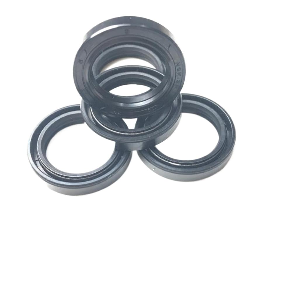 Paraolio per albero TC-6 * 22 * 8 Doppio labbro rivestito in gomma con molla a giarrettiera 6mm X 22mm X 8mm 20 pezzi