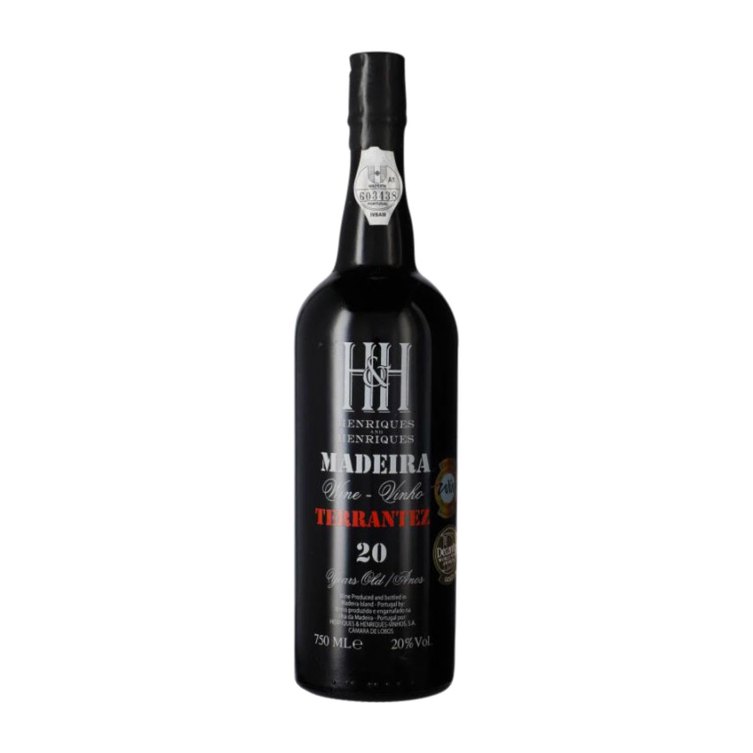 Henriques & Henriques Terrantez Madeira 20 Jahre 75 cl Verstärkter Wein